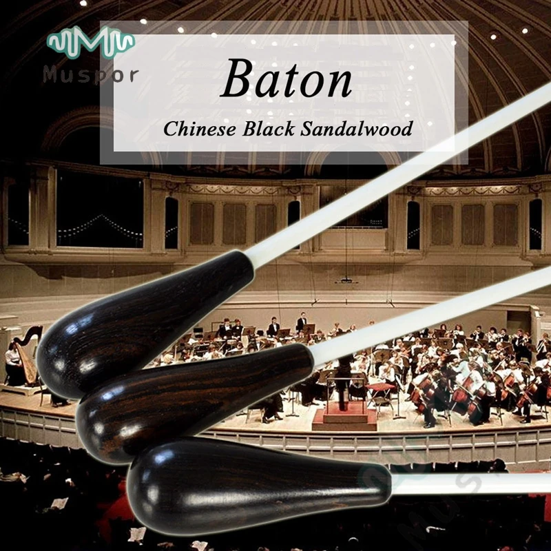 Personalized Conducting Red Sandalwood Music Baton Case Orchestra Baton Case Music Conductor Baton Case For Symphony Leader Choral Director Playing Accessories Police Baton Luxury Conducting