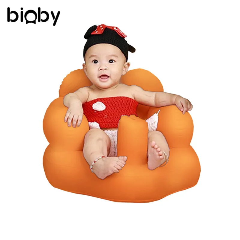 Kids Baby Seat Inflatable Chair Sofa Bath Seats Dining Pushchair