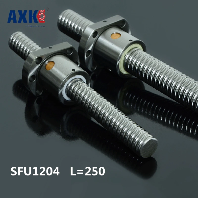

Hot Sale Sale Steel Bearing Rodamientos Sfu1204 250mm Rm1204 Rolled Ball Screw With One Ballnut