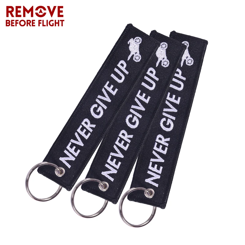 Fashion Bijoux Launch Key Chain Keychain for Motorcycles and Cars Gifts Tag Cool Embroidery Key Fobs 5