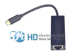 USB 3.1 Тип-C Gigabit Ethernet адаптер сетевой карты 1000 м Win10