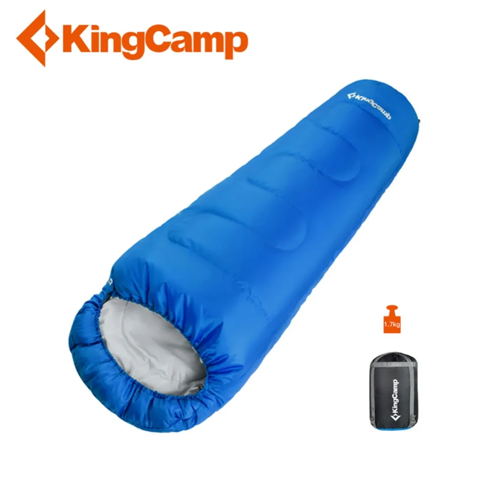 

KingCamp Mummy Sleeping Bag Splicing Double Sleeping Bag Winter Waterproof Compression Outdoor Equipment for Camping Trekking