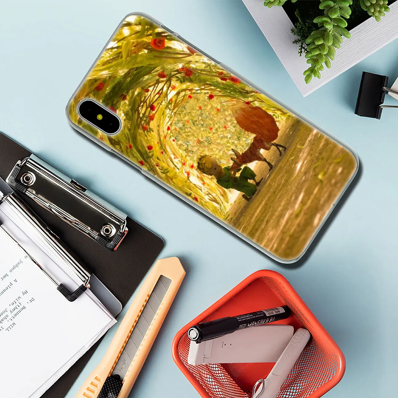 Твердый чехол для телефона Lavaza The Little Prince Rose fox iPhone XR X XS 11 Pro Max 10 7 8 6 6S 5 5S SE 4S