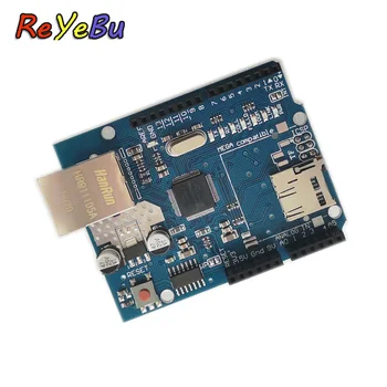 

Ethernet W5100 Network Expansion Development Board Learning DIY SD Card for Arduino