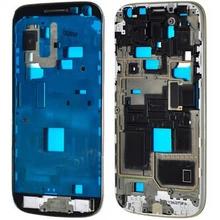 5 шт./лот,, новинка, белая передняя рамка корпуса, рамка для samsung Galaxy S4 mini iI9195 i9190, пластина, средняя рамка, лицевая панель