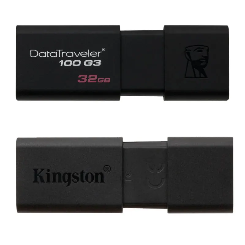 Kingston USB 3,0, флеш-накопитель, 16 ГБ, 32 ГБ, 64 ГБ, 128 ГБ, USB флеш-накопитель, флеш-накопитель, кольцо, память, USB DT100G3