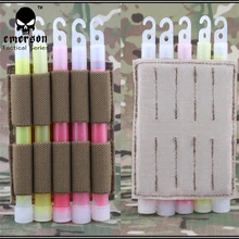 Emerson gear тактический военный светильник с палкой Чехол Molle Utility Emerson тактический Пейнтбол боевое снаряжение EM6034 черный Мультикам