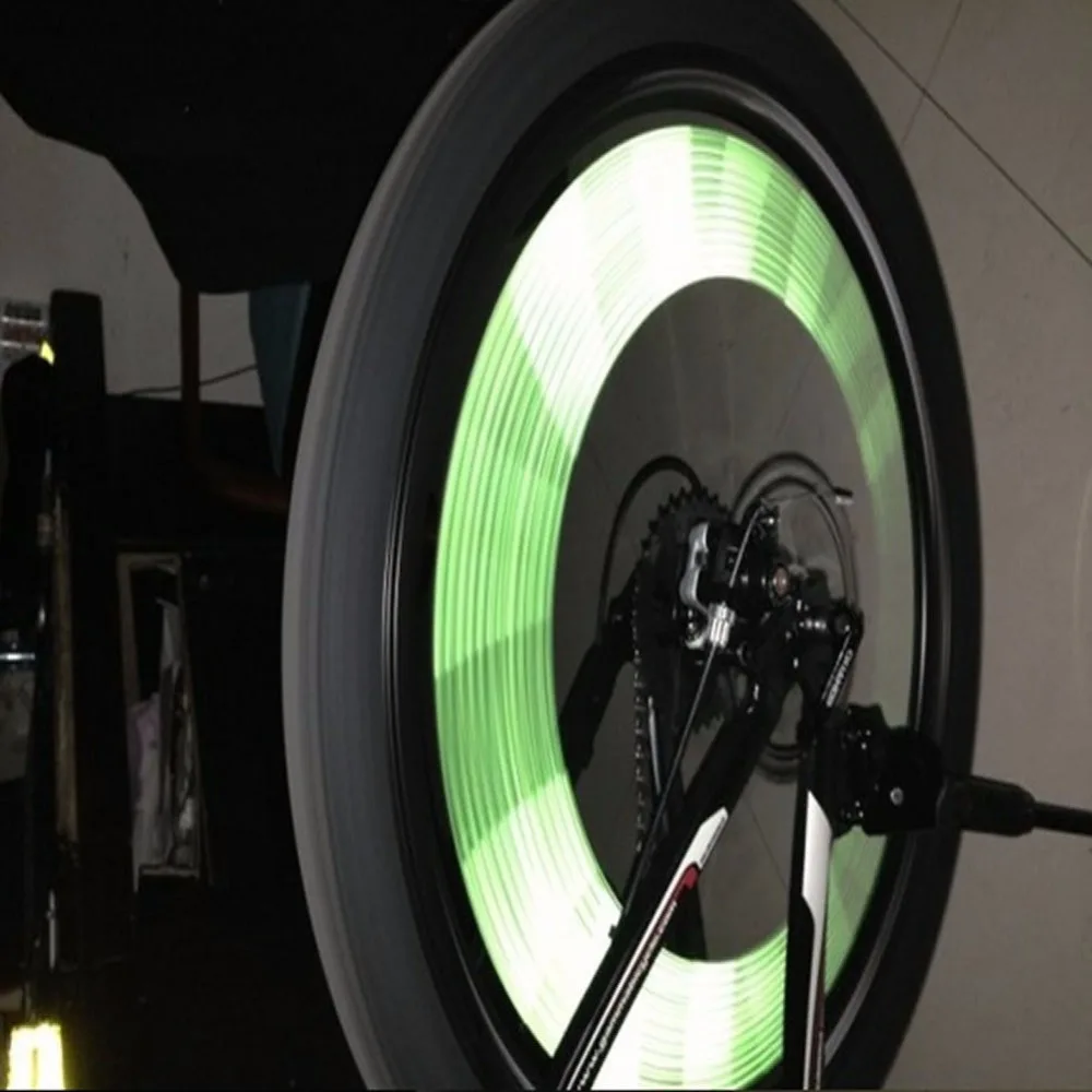 12 шт. колесо для велосипеда обода спицы клип труба полосы отражатель светоотражающий
