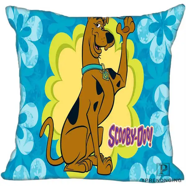 Заказная декоративная наволочка Scooby Doo квадратная Наволочка на молнии 35X35,40x40,45x45 см(с одной стороны) 80527-21-11 - Цвет: Square Pillowcases