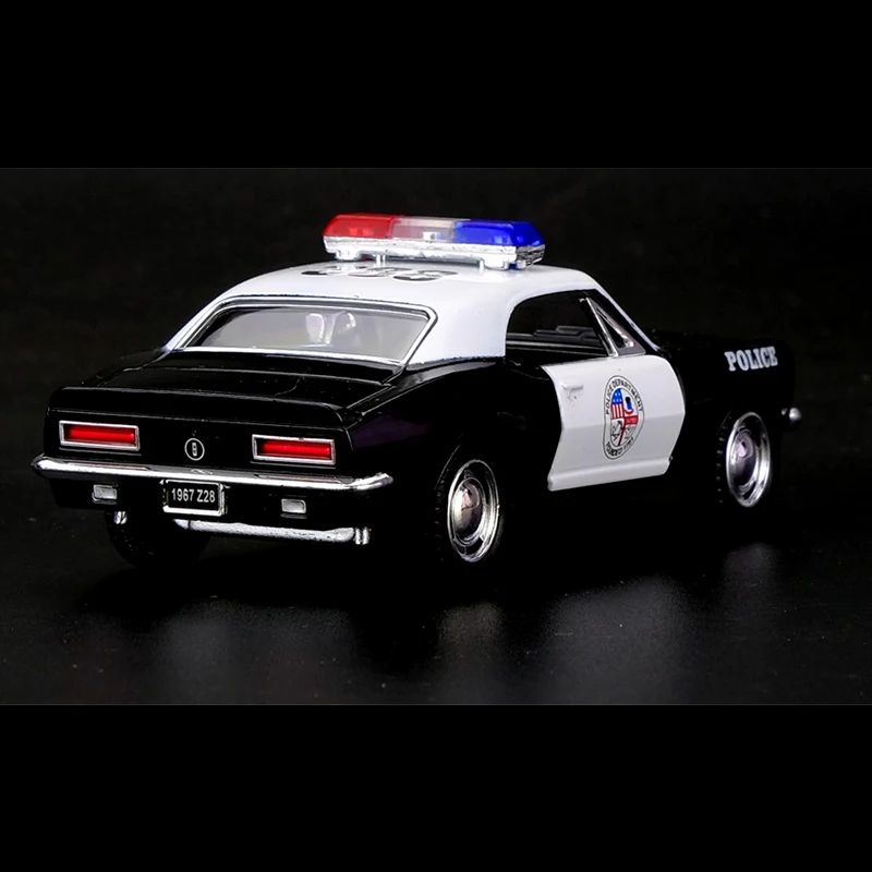 Kinsmart 1:37 1967 Chevrolet Camaro Z/28 Police Toy Car Alloy Diecast Car Model Toy With Pull Back For Kids Gifts Toy Collection Kinsmart 1:37 1967 Chevrolet Camaro Z/28 Police Toy Car Alloy Diecast Car Model Toy With Pull Back For Kids Gifts Toy Collection