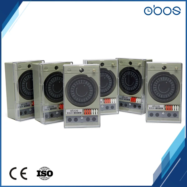 free shipping low price 220V mechanical type 24 hours timer switch with