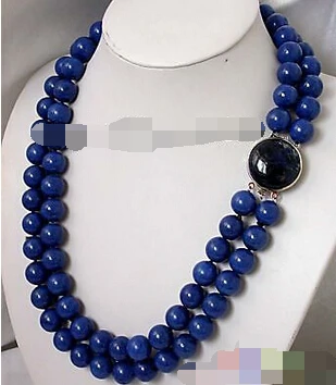 

song voge gem nanJ0469 round lapis lazuli Necklace lapis clasp