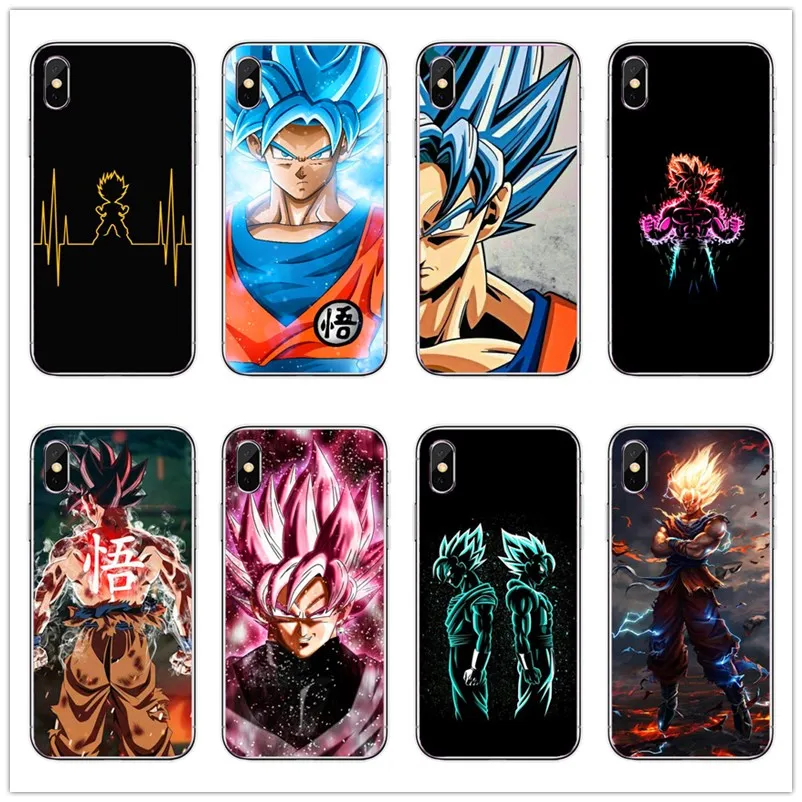 

Dragon Ball DragonBall z goku Phone Soft silicone Back Case Cover Shell For TPU For iPhone 5 6 7 8 Plus X XR XSMAX Fundas Coque