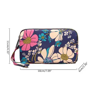 

Fashion WoMan Zipper Wallet Purse Wristlet Handbag Clutch Phone Pouch Card Holder
