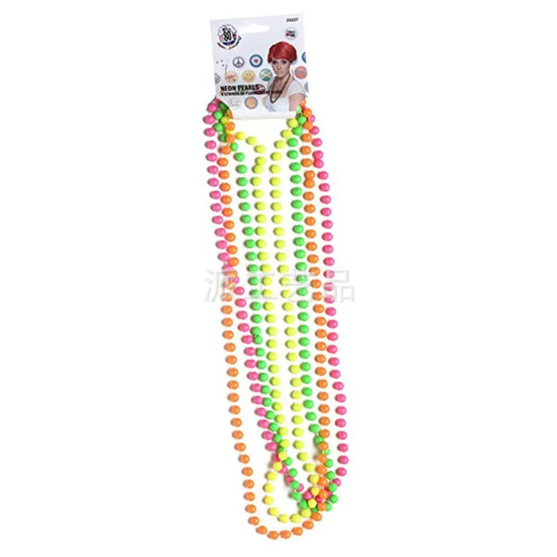 4Pcs Colorful Bracelet Necklace Hen Party Decoration Team Bride Bachelor Party Supplies Wedding Decoration PAT23 (5)