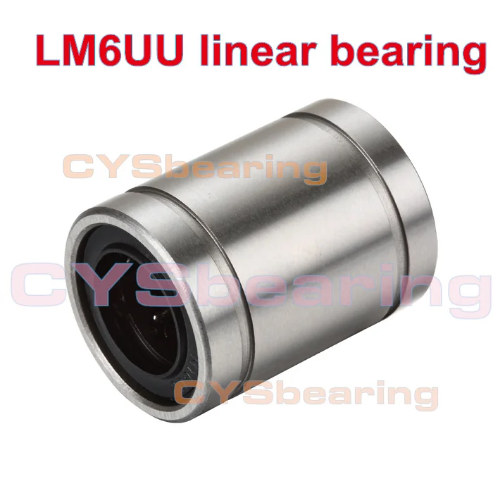 

LM6UU LM61219UU LB6UU SDM6 LM-6 SM-6 linear bearing 6X12X19MM linear Bush