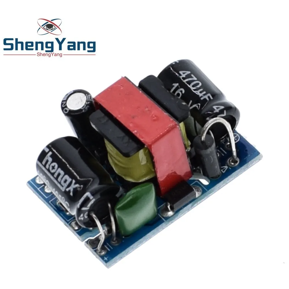 

ShengYang 1PCS AC-DC 12V 450mA 5W Power Supply Buck Converter Step Down Module for arduino DIY KIT