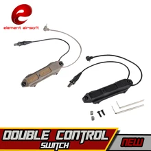 Красный лазер со светодиодом 20 мм крепление двойной переключатель управления для ИК зеленый лазерный PEQ-15 DBAL-D2 softair оружие arma wapens waffen fleshlight