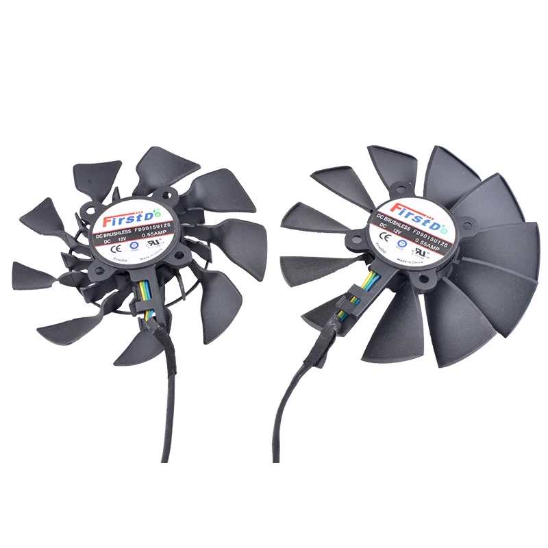 COOLING REVOLUTION FD9015U12S 95MM DC 12V 0.55A 5PIN Dual Cooling Fan