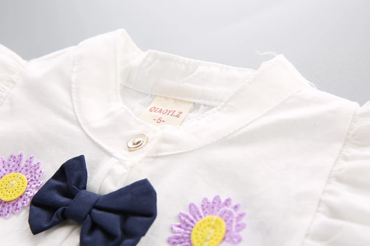 Коллекция года, летние комплекты одежды для девочек Детская Модная хлопковая футболка без рукавов+ шорты комплекты из 2 предметов детские спортивные костюмы