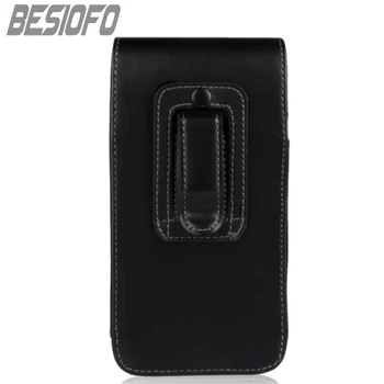 

Phone Bag Case With Belt Clip Holster Waist Pouch Leather Sport Vertical Cover Coque For ZTE AXON MAX Blade Z Max X Max Blade V9