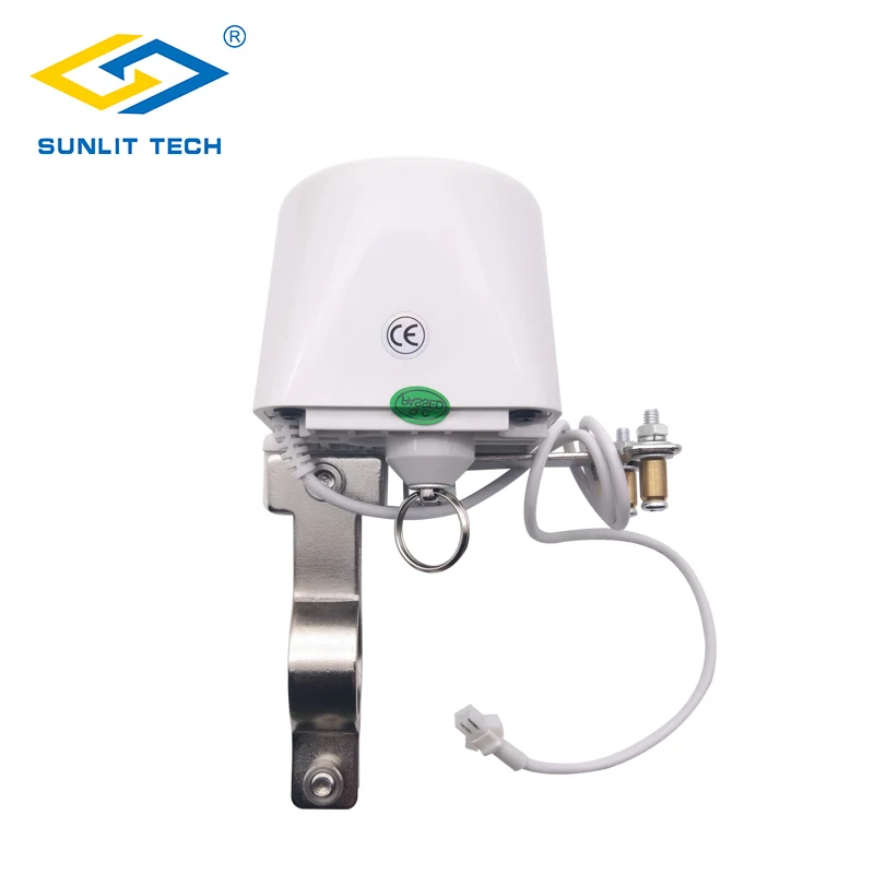 Russian Home Smart Water Leak Detector Alarm System with Automatically Shut Off DN15 DN20 Manipulator Valve Water Flood Sensor