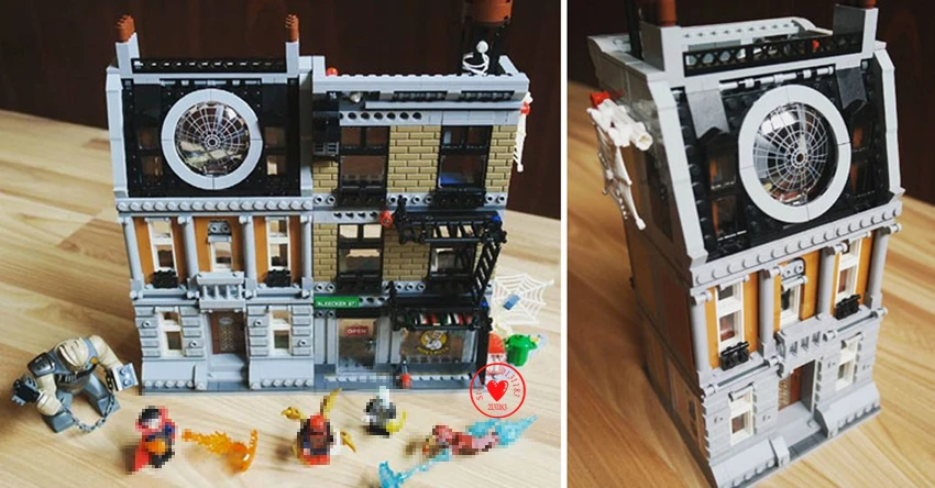 el santuario de doctor strange de lego