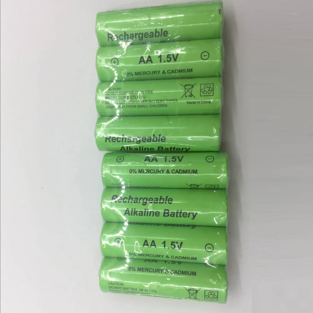 SORAVESS 2-8 шт 1,5 V перезаряжаемый AA аккумулятор 14500 mAh щелочные батареи для часов игрушки фонарик пульт дистанционного управления камера