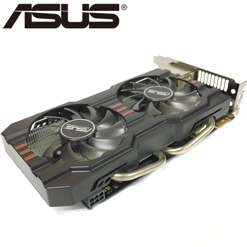 Видеокарта ASUS GTX 660 2 Гб 192 бит GDDR5 графические карты для nVIDIA Geforce GTX660 б/у VGA мощнее