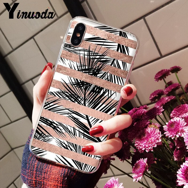 Candy Color Leaf Print Fashion