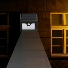 28 светодиодный s 100LM светодиодный свет солнечный светильник солнечный приведенный в действие уличное охранное освещение Беспроводной Водонепроницаемый IP65 движения PIR датчик солнечной лампы