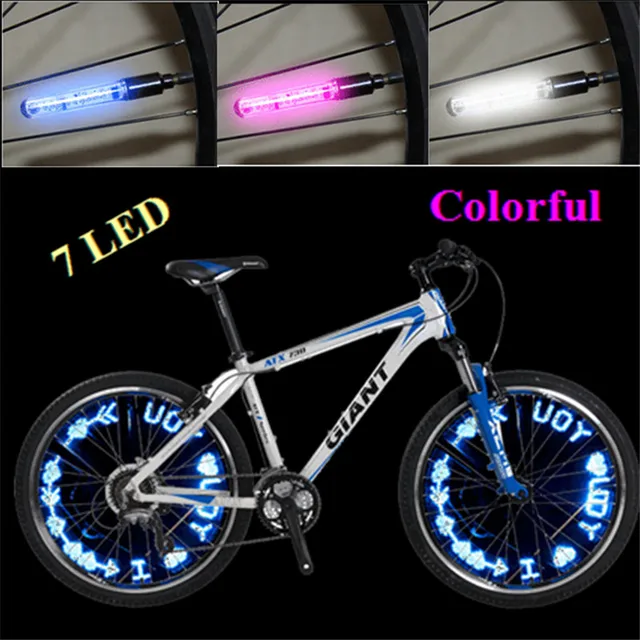 Nieuw 7LED mountainbike fietsverlichting gaspijp lamp led ... Nieuw 7LED mountainbike fietsverlichting gaspijp lamp led ...