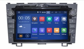 

GIFTS ROM 16G Quad Core Android 7.1 Fit HONDA CRV 2006 2007 2008 09-2011 CAR DVD PLAYER Multimedia Navigation GPS DVD STEREO MAP