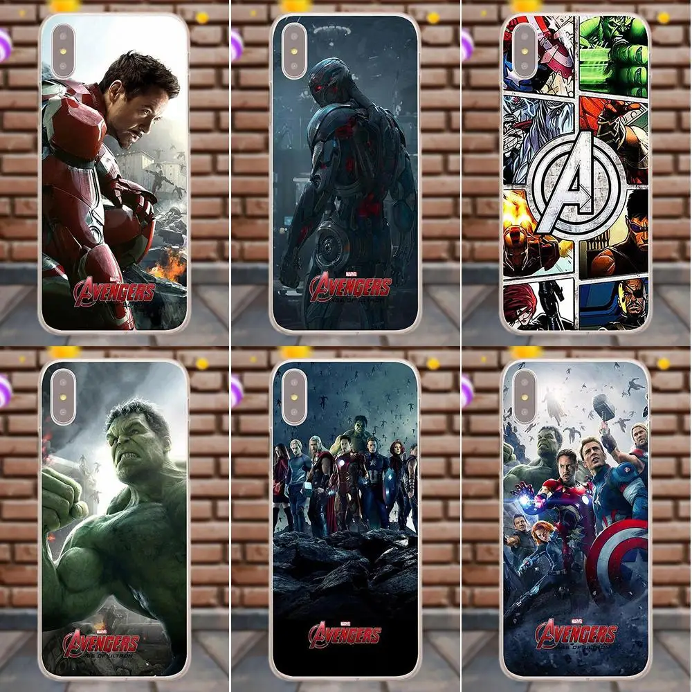 

For HTC Desire 530 626 628 630 816 820 One A9 M7 M8 M9 M10 E9 Plus For Moto G G2 G3 TPU Printing Marvel Comics Is The Avengers