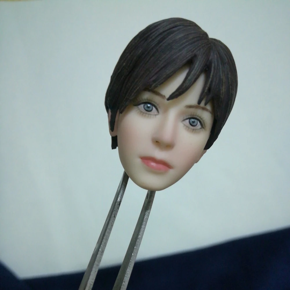 Ourworld 1/6 масштаб Ребекка камеры Глава sculpt рисунок головы Модель Коллекция для 12 "бледно-тела фигурку куклы