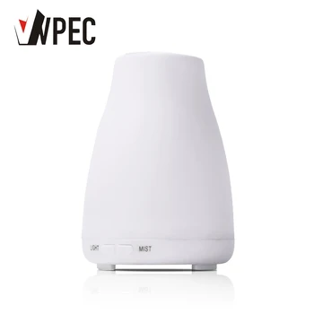 

VVPEC 100ML Aroma Essential Oil Diffuser Ultrasonic Air Humidifier with 4 Timer Settings 7 Color Changing LED lamp Whole House