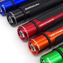 Punho de guidão de motocicleta, extremidade para guidão de motocicleta cnc 22mm 7/8