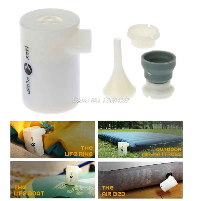 

Portable USB Rechargeable Electric Air Pump with 3600mAh Battery for Inflatables AUG_18 Dropship