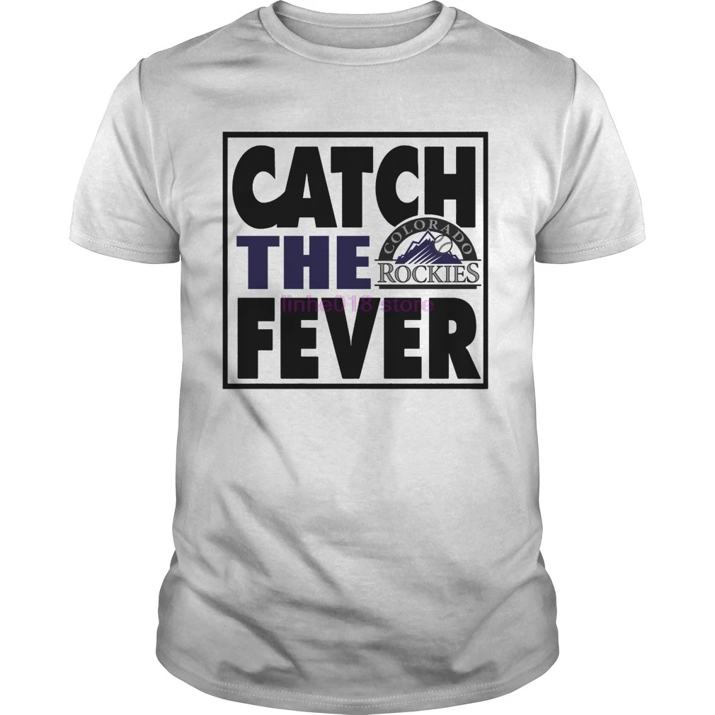 GILDAN 2019 брендовая мужская рубашка Catch The Colorado Rockies Fever рубашка|Футболки| |