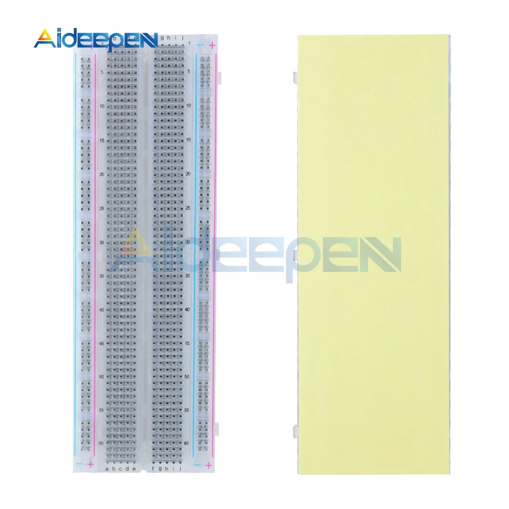 

MB-102 Breadboard 830 Points Solderless PCB Bread Board MB102 Test Develop DIY MB 102
