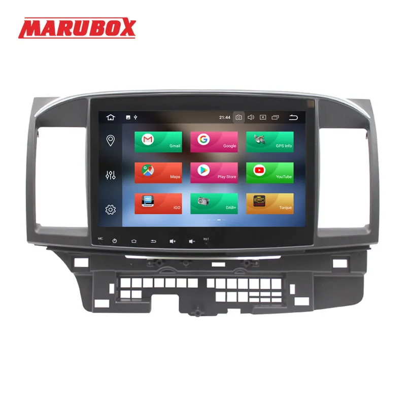 Cheap MARUBOX Head Unit 1Din 4G RAM 10" Android 9.0 For Mitsubishi Lancer 2006-2015 Stereo Radio GPS Navi Car Multimedia Player 716PX5 1