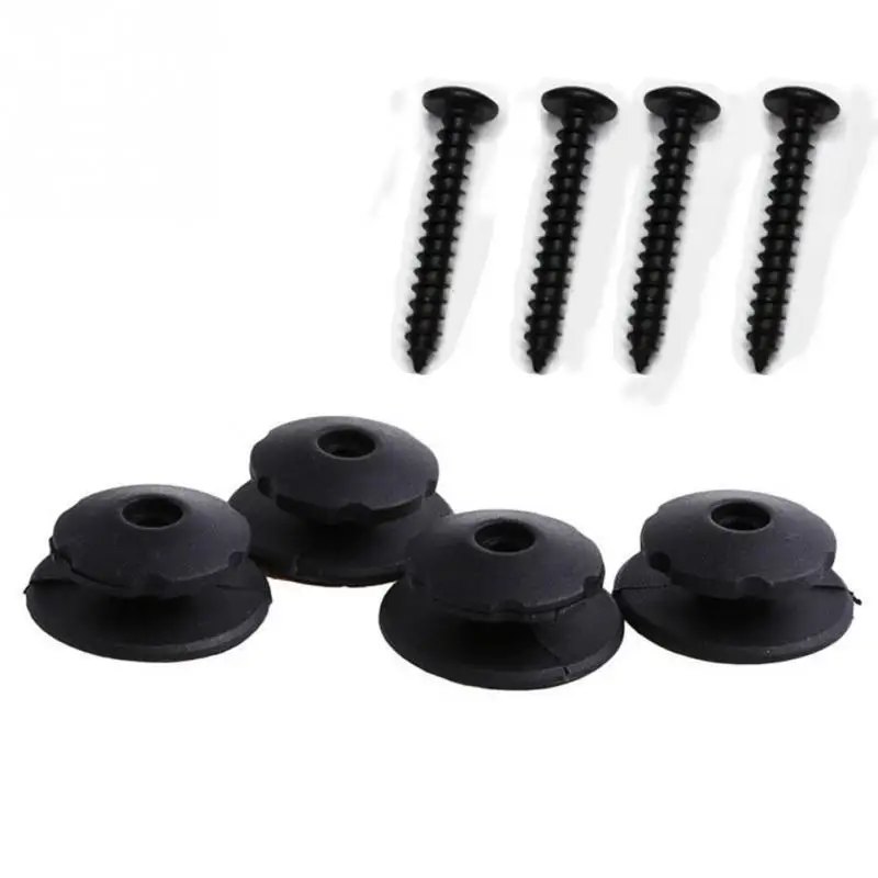 4pcs Mounting Point Car Auto Rear Cargo Trunk Organizer Luggage Net