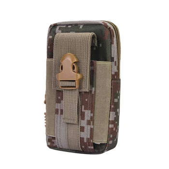 

Outdoor Hiking Running Waist Bag Large Capacity Portable Camouflage Mini Soft Waistband Bag For Phone Cash
