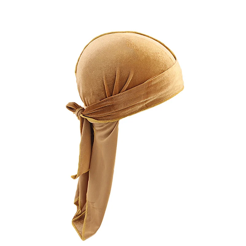 New-Material-Durag-Men-s-Velvet-Durags-Bandana-Turban-Doo-rag-Biker-Headwear-Headband-Pirate-Hat(14)