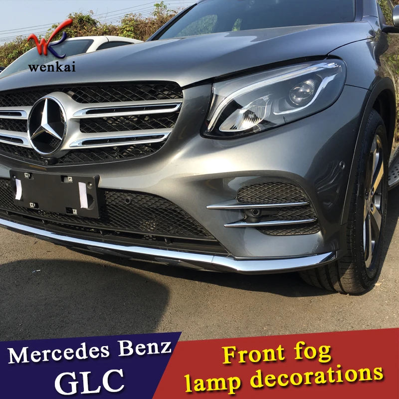 Передний противотуманный светильник armonsons хромированная накладка из ABS для Mercedes