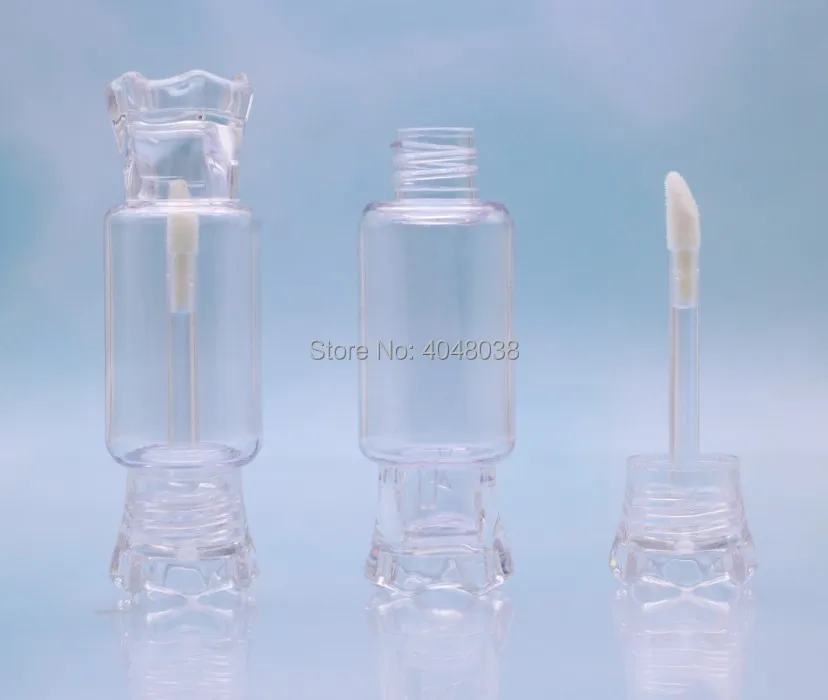 Cute Lip Gloss Tube Clear Pink Empty Lipgloss Packaging Container Refillable Bottles Lovely Candy shape Lipstick Oil Bottle (1)
