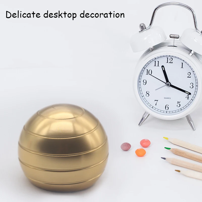 Desktop Decompression Rotating Spherical Gyroscope Kinetic Desk