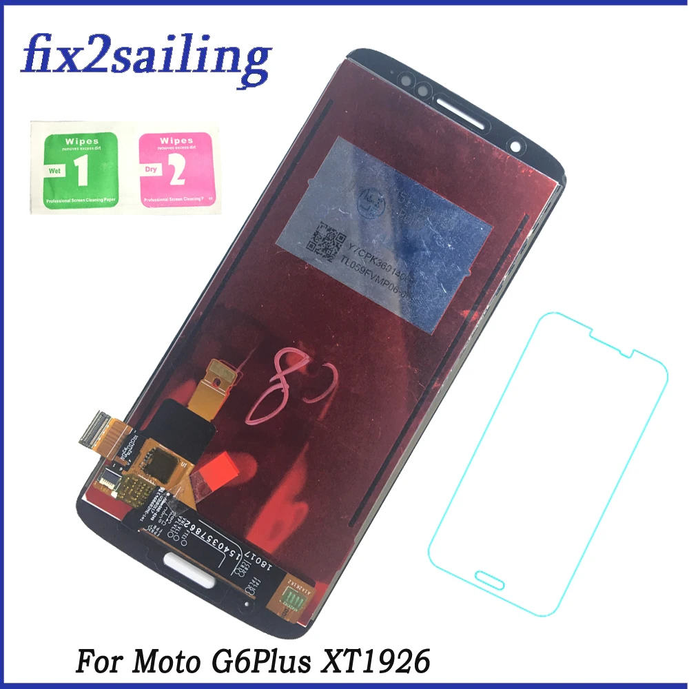 

LCD Display For Moto G6 Plus XT1926 5.93 Inch LCDs Screen For Motorola G6 Plus With Touch Screen Digitizer Assembly