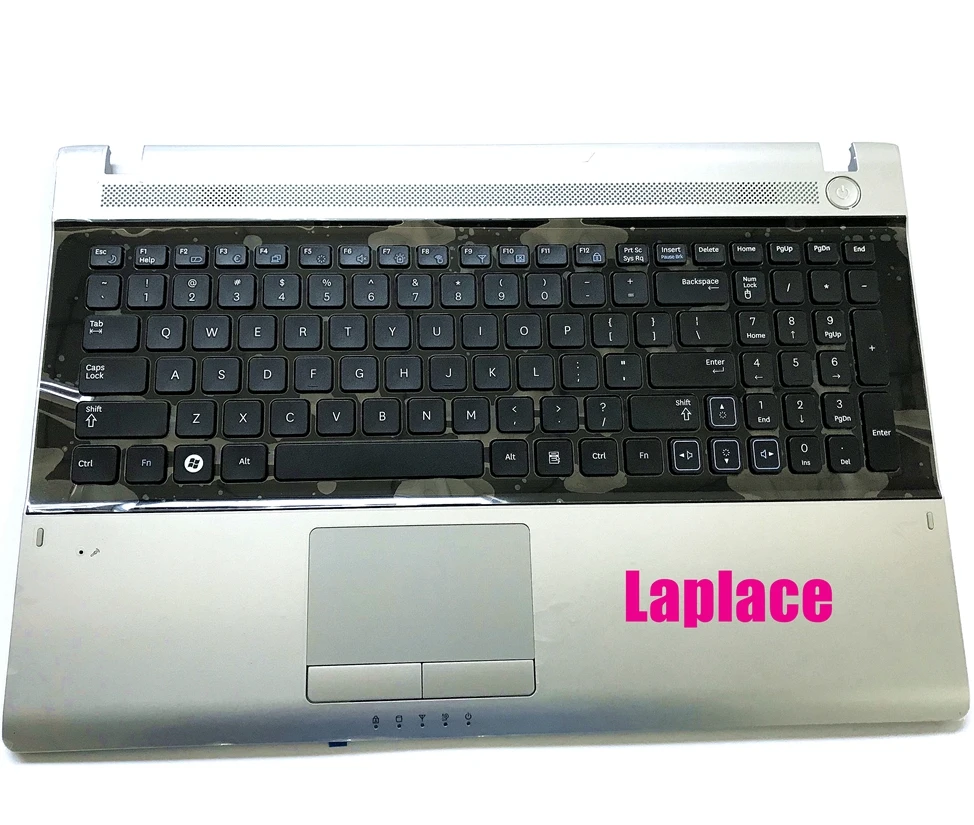 

New Genuine US keyboard for Samsung RV511 RV515 RV520 with palmrest BA75-02862A