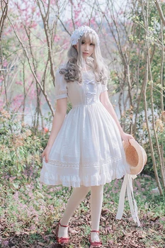 

Princess sweet lolita Original Lolita Dress spring and summer new self-cultivation Lolita dress princess ZJY007